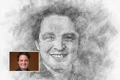 21 Creative Sketching Photoshop Effects Set