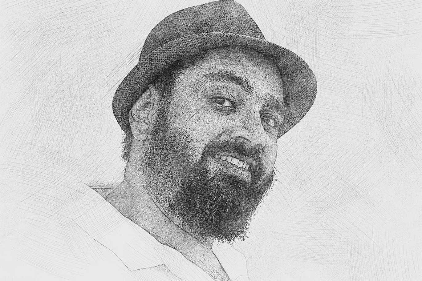 21 Creative Sketching Photoshop Effects Set