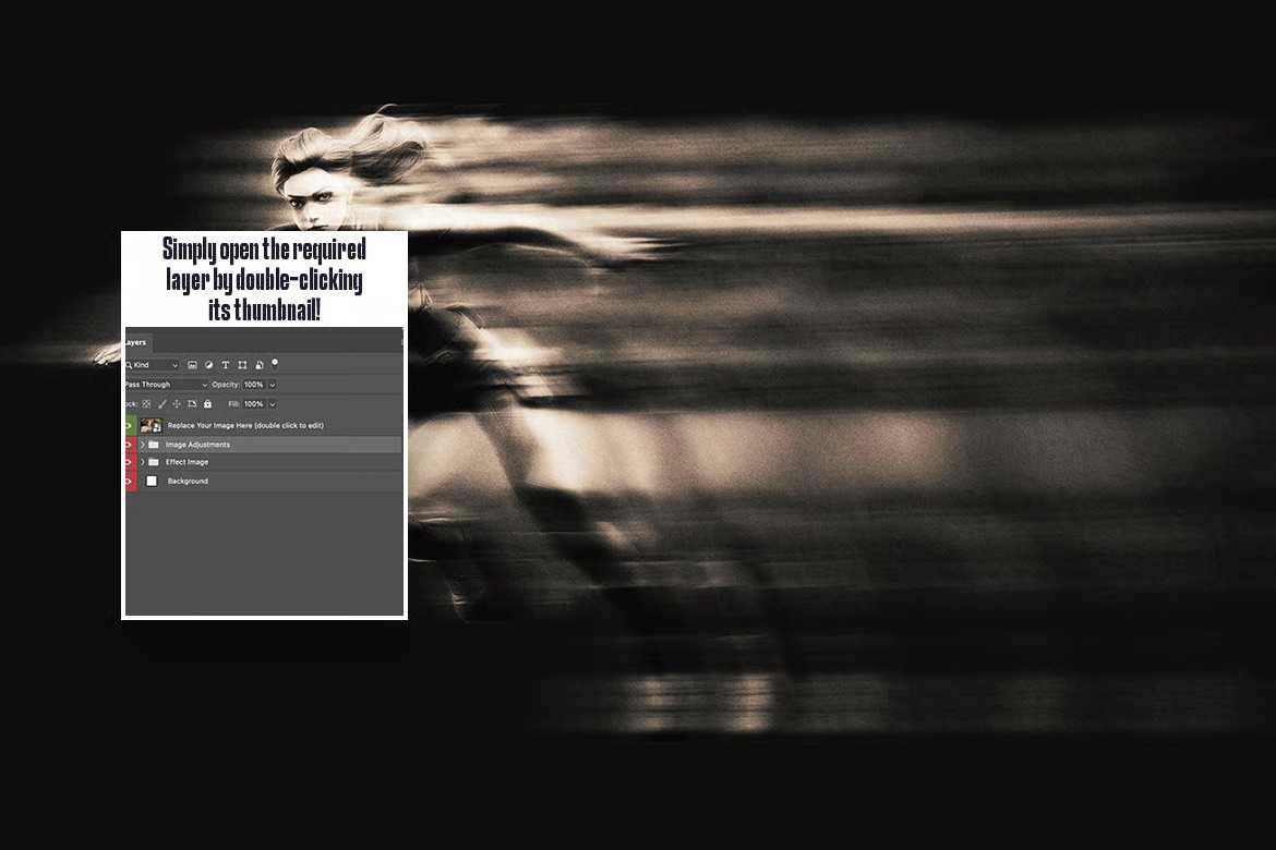 24 Creative Motion Photoshop Effects Bundle - Photoboto