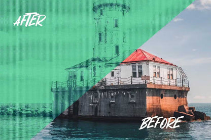 29 Classic Halftone Photoshop Effects - Photoboto
