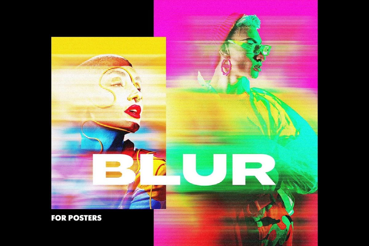 The Blur Spectrum Bundle Of 23 Photoshop Effects