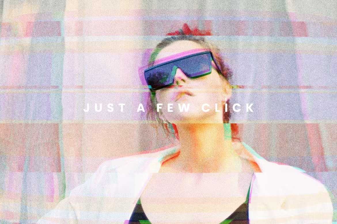24 Disruptive Glitch Photoshop Effects - Photoboto