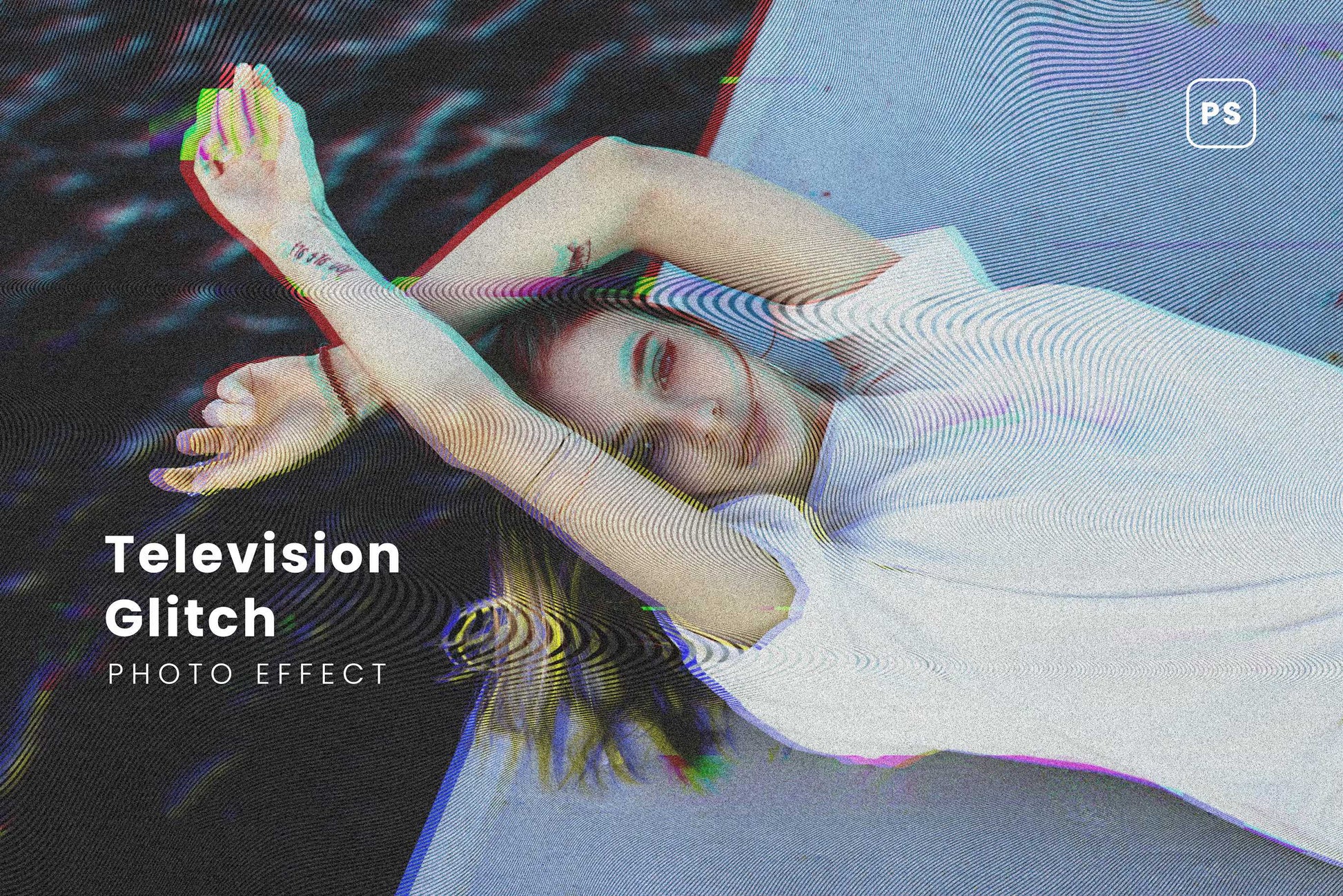 24 Disruptive Glitch Photoshop Effects - Photoboto
