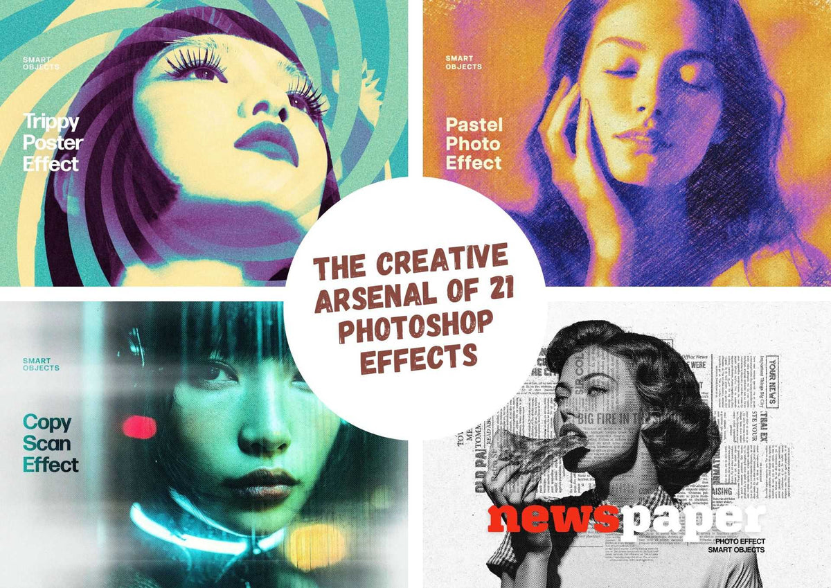 The Creative Arsenal Of 21 Photoshop Effects