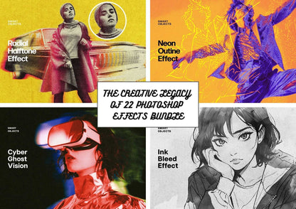 The Creative Legacy Of 22 Photoshop Effects Bundle