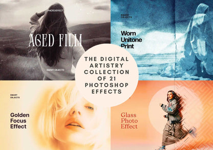 The Digital Artistry Collection Of 21 Photoshop Effects
