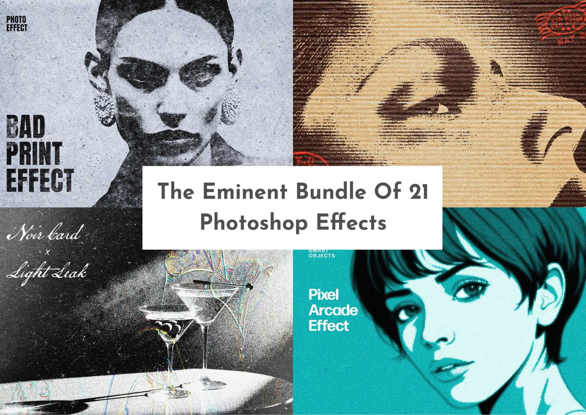 The Eminent Bundle Of 21 Photoshop Effects