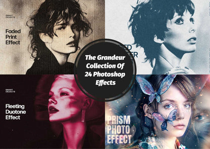 The Grandeur Collection Of 24 Photoshop Effects