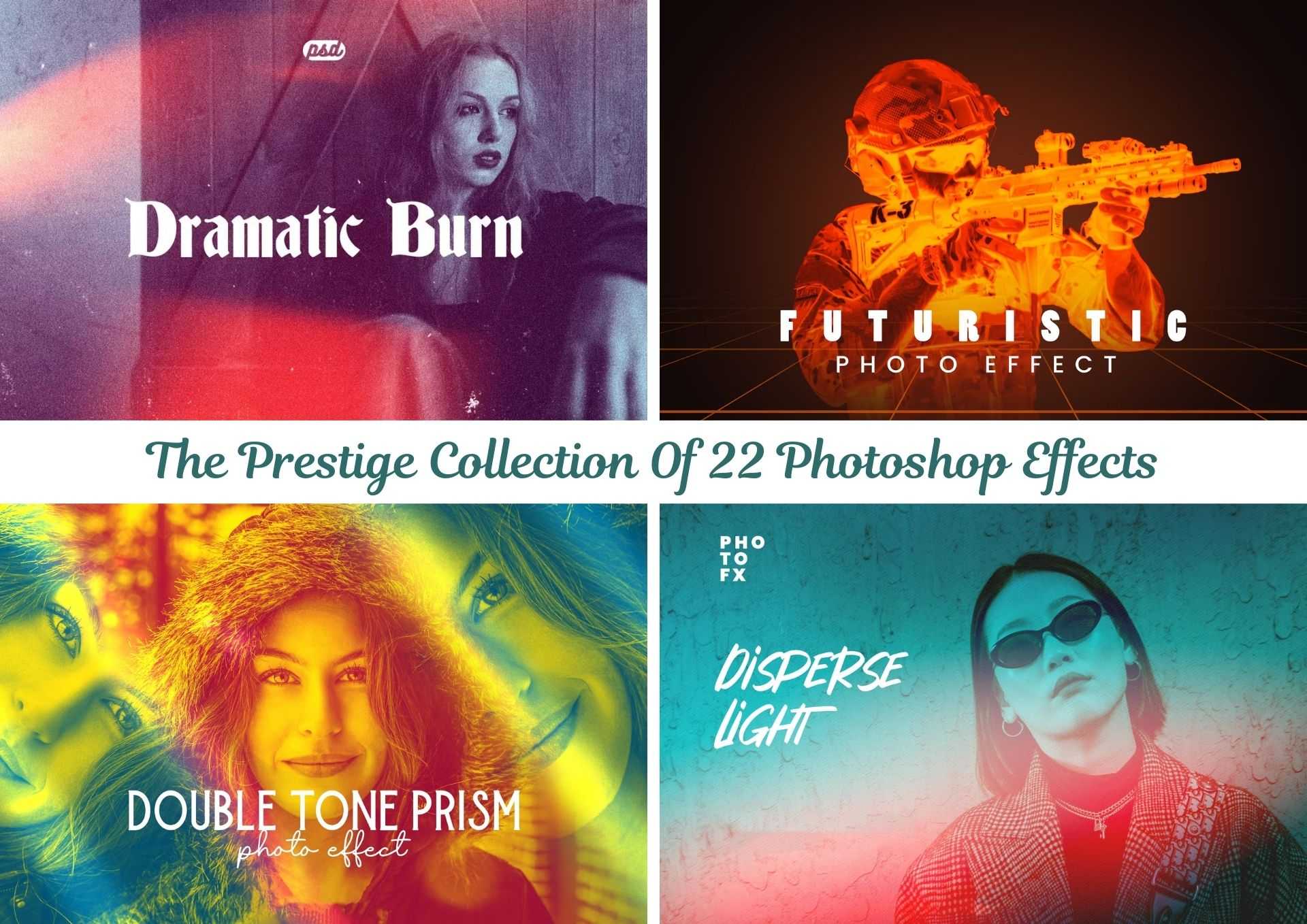 The Prestige Collection Of 22 Photoshop Effects – Photoboto