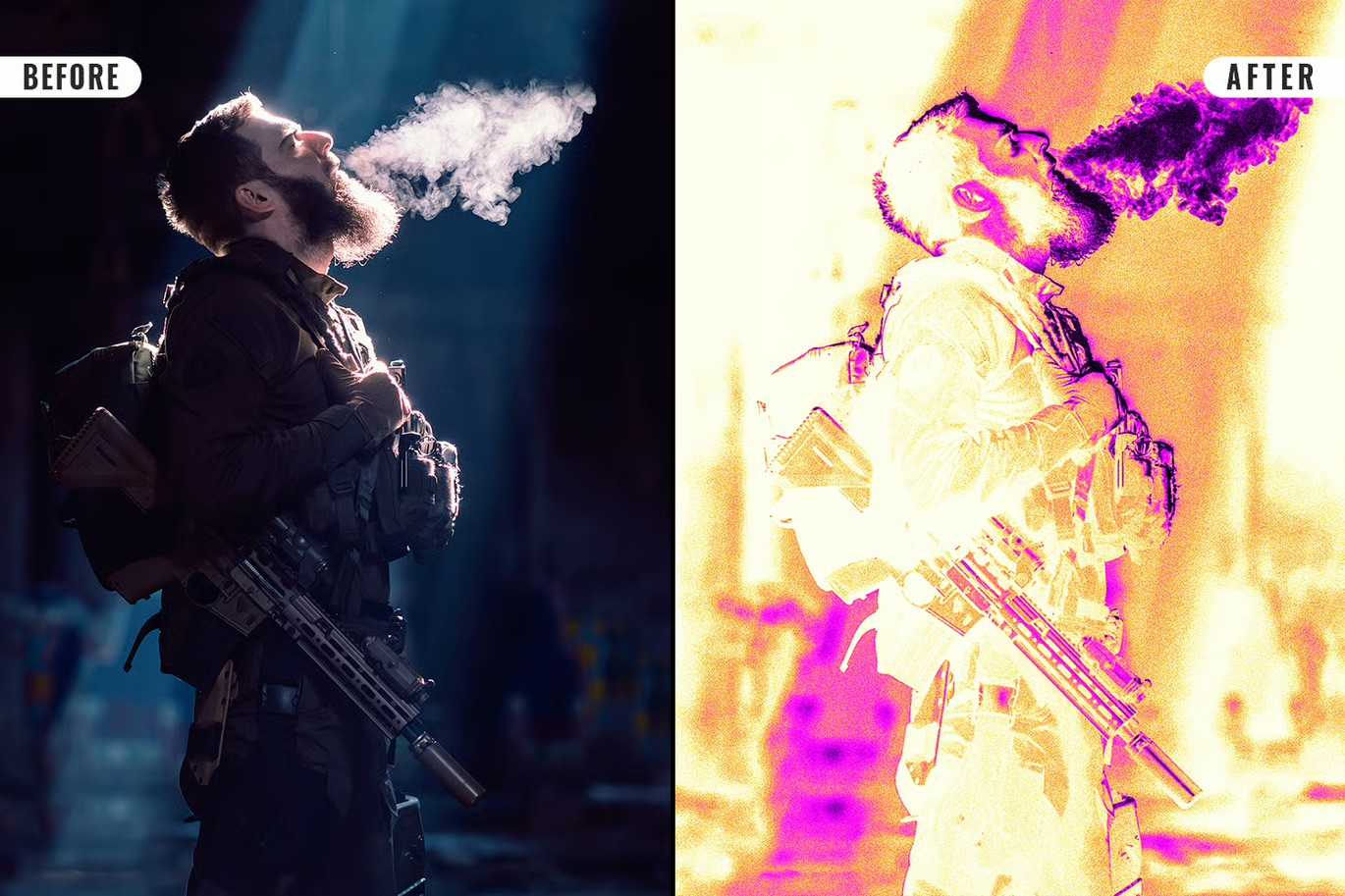 25 Pure Octane Photoshop Effects Collection