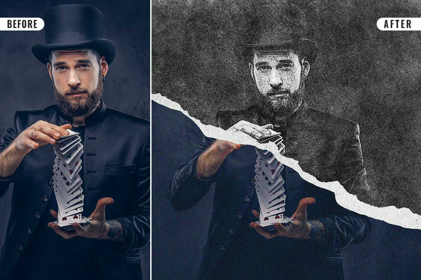 The Kinetic Bundle Of 23 Photoshop Effects