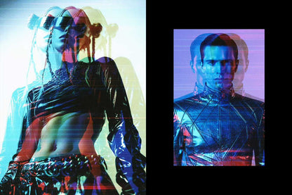 31-In-1 Cyber Distortion Photoshop Effects Bundle