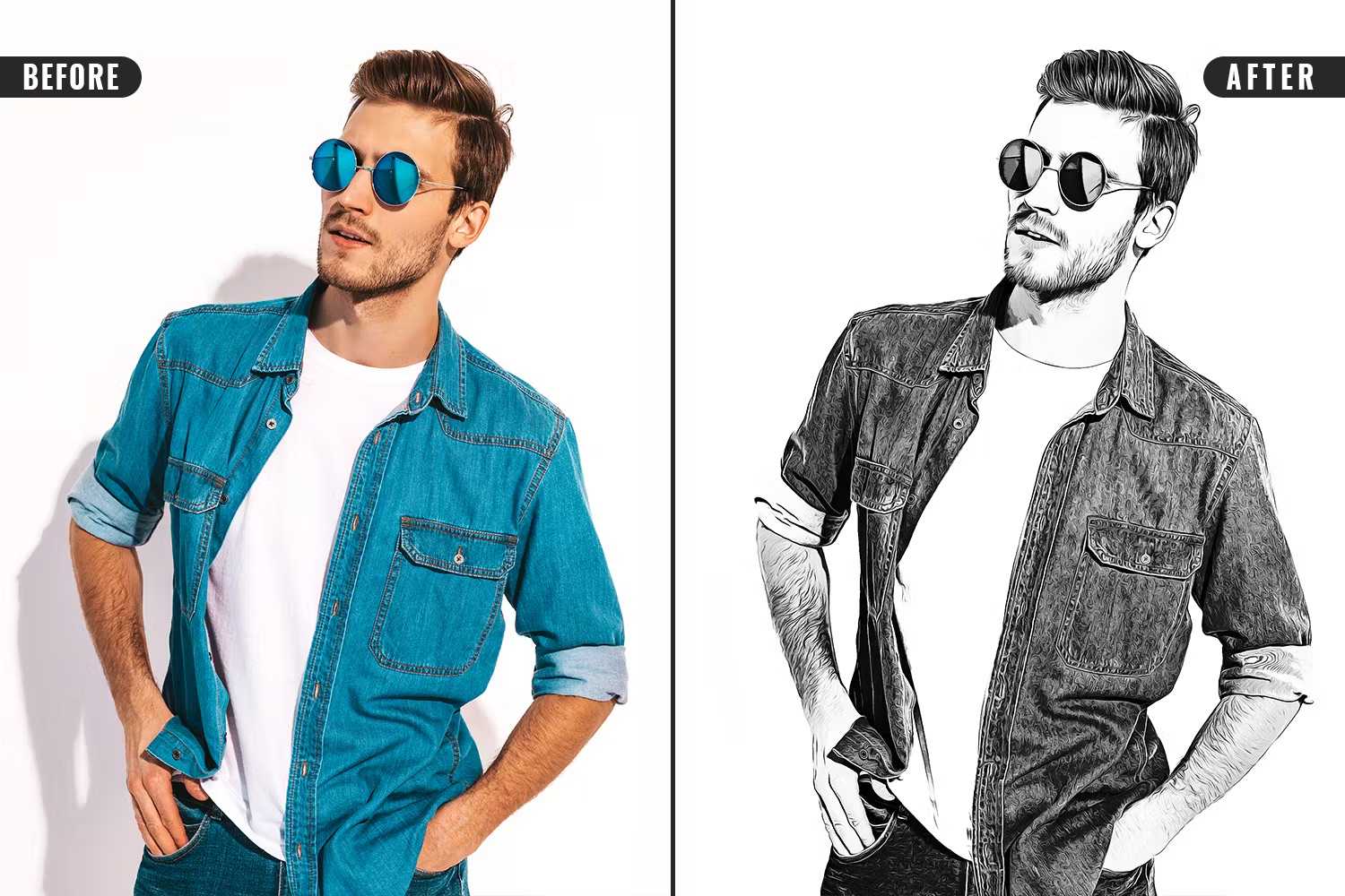 18-In-1 Unbeatable Portrait Photoshop Effects Bundle - Photoboto