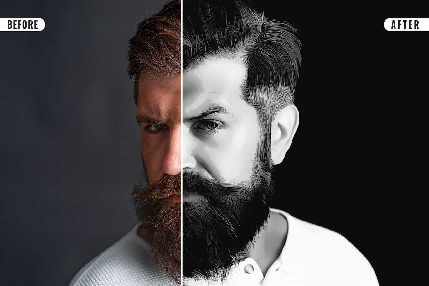 21 Bold Vector Photoshop Effects Collection