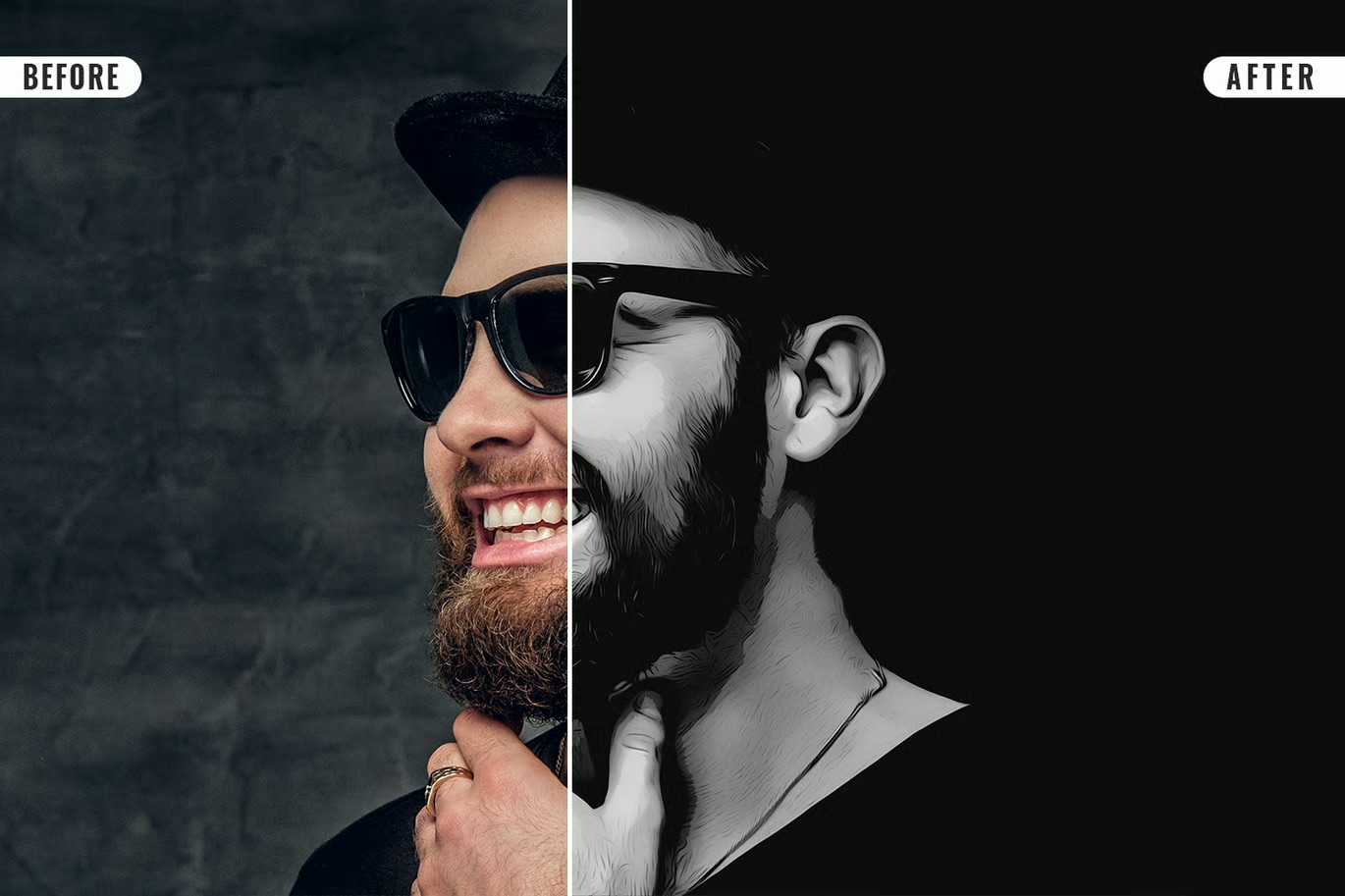 21 Bold Vector Photoshop Effects Collection