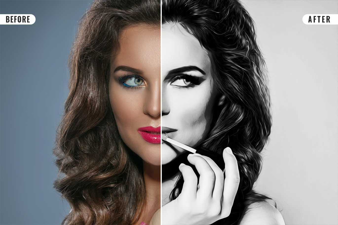21 Bold Vector Photoshop Effects Collection