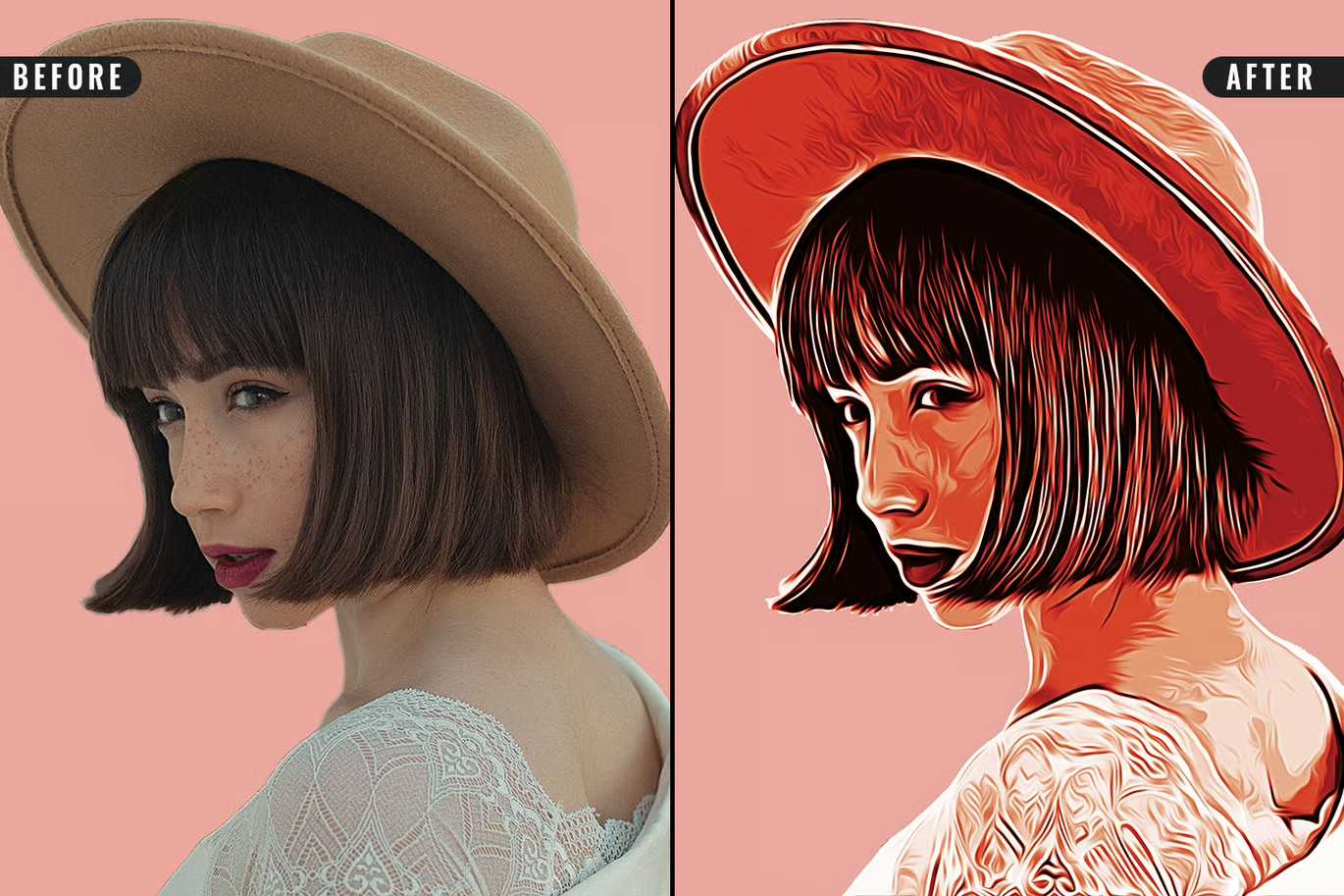 21 Bold Vector Photoshop Effects Collection