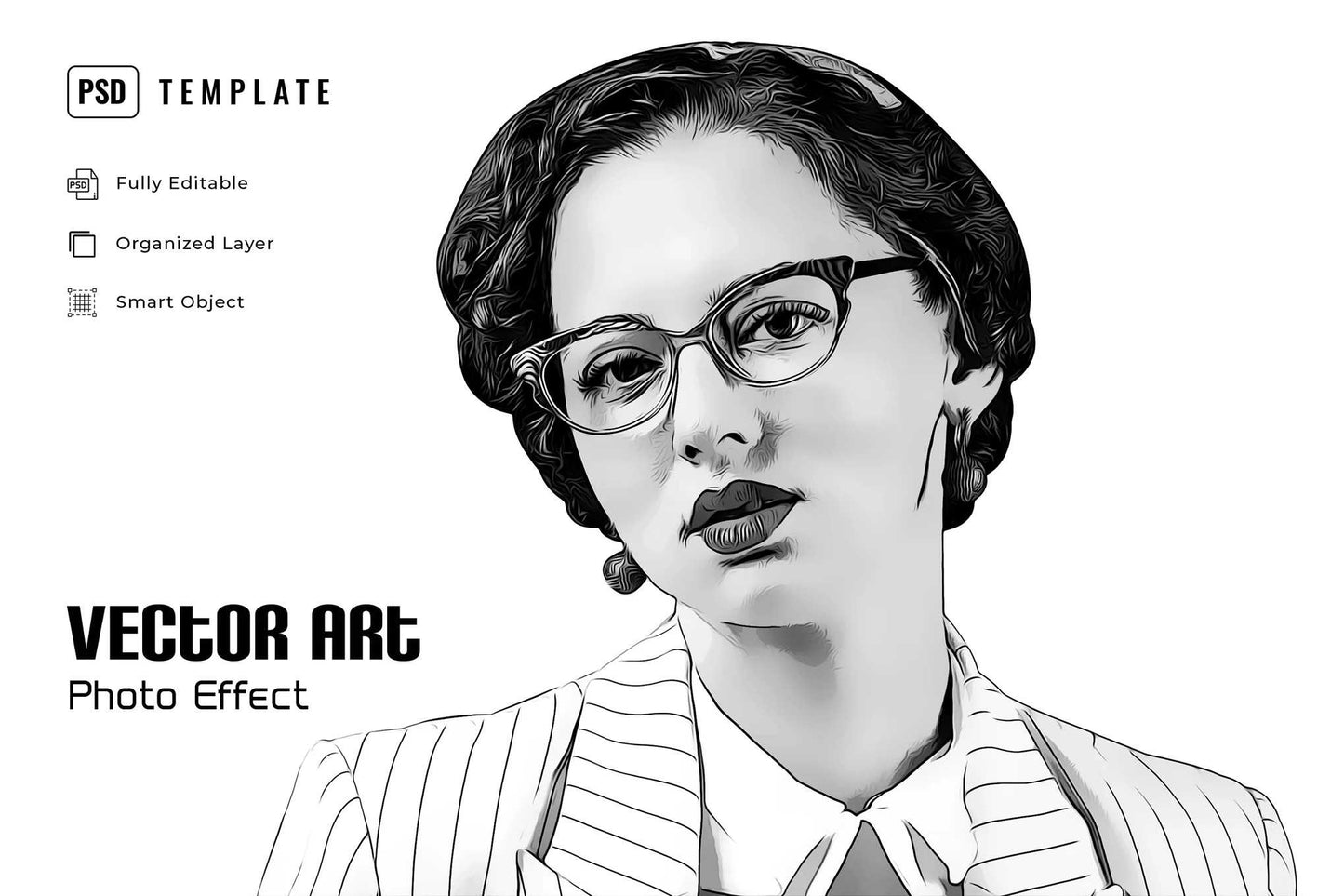 21 Bold Vector Photoshop Effects Collection
