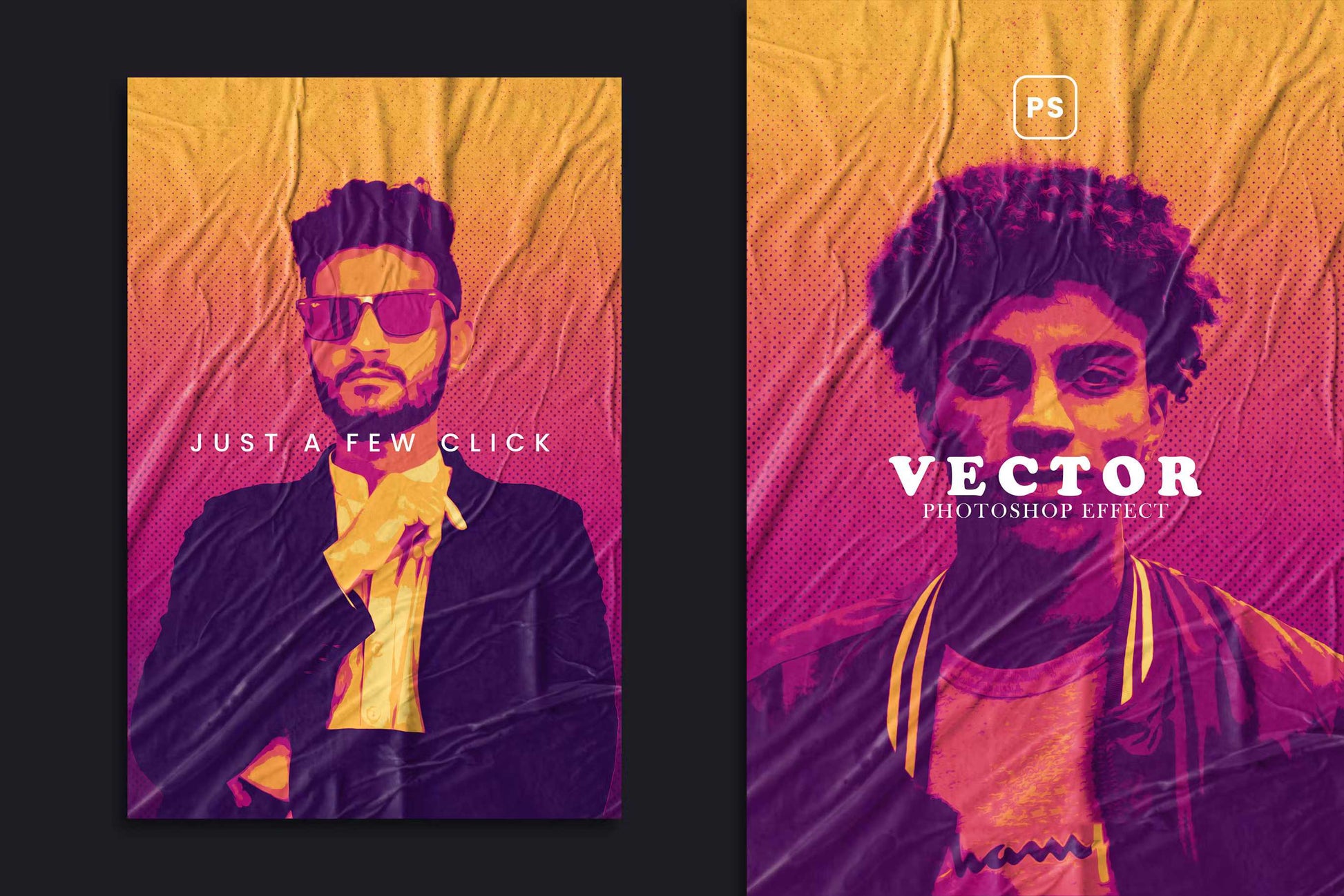 20 Deluxe Portrait + Poster Photoshop Templates Bundle - Photoboto