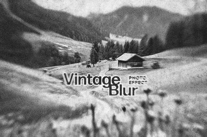 25-In-1 Faded Vintage Photoshop Effects Bundle
