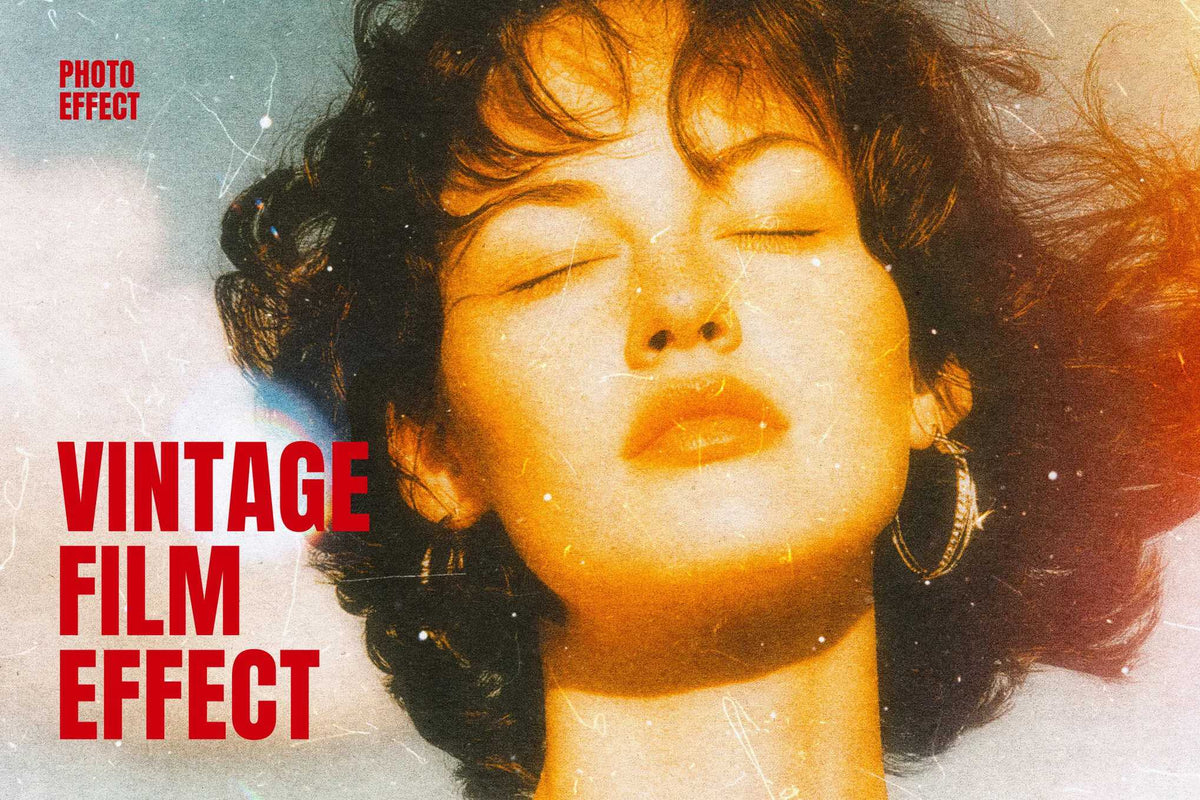 25-In-1 Vintage Revival Photoshop Effects Bundle