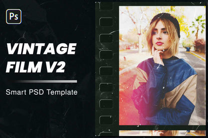 23 Realistic Vintage Photoshop Templates Bundle - Photoboto