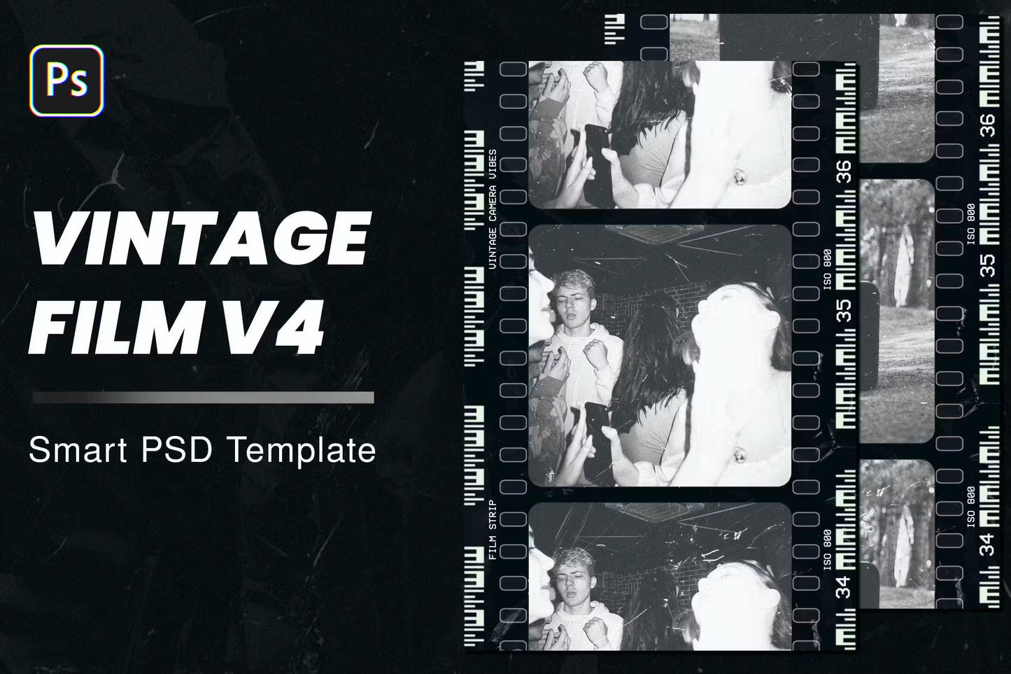 24 Nostalgic Photoshop Effects Bundle - Photoboto