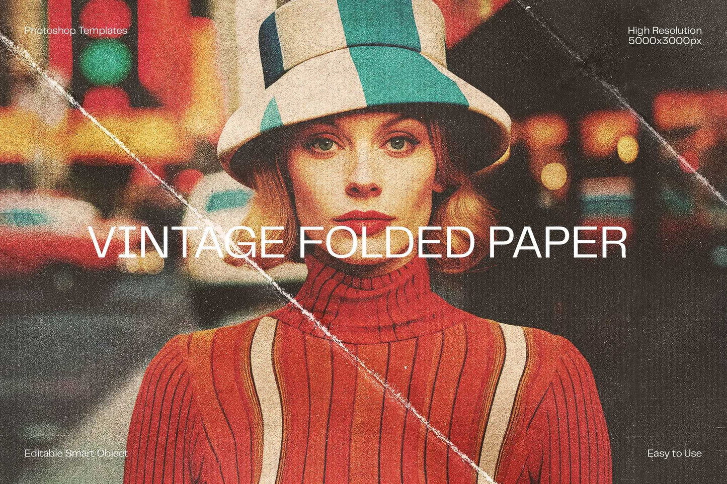 20 Retro Reimagined Photoshop Templates Pack - Photoboto