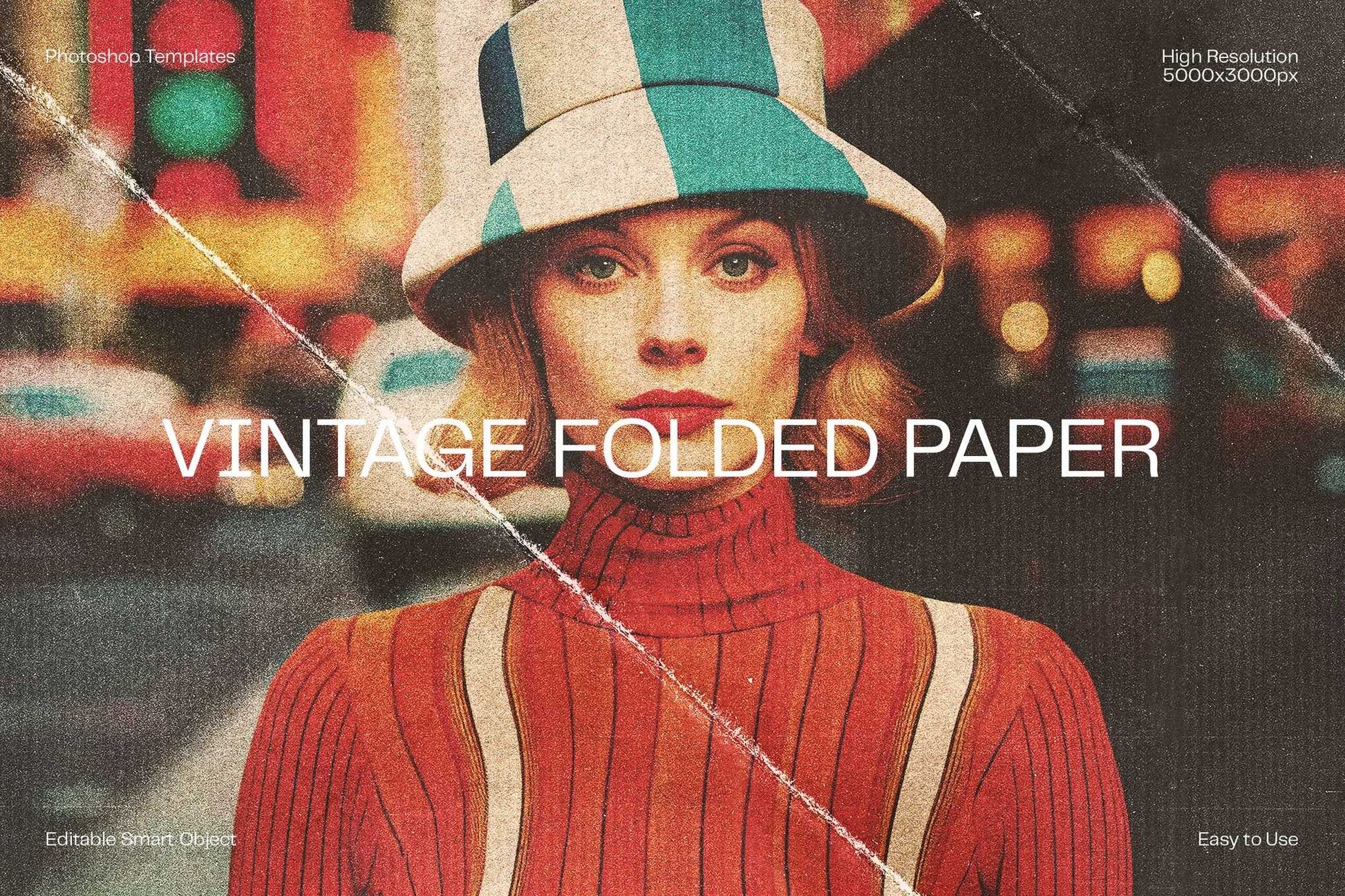 20 Retro Reimagined Photoshop Templates Pack - Photoboto