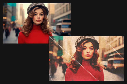 20 Retro Reimagined Photoshop Templates Pack - Photoboto