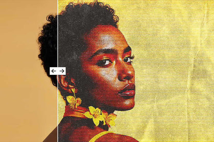 20 Retro Reimagined Photoshop Templates Pack - Photoboto