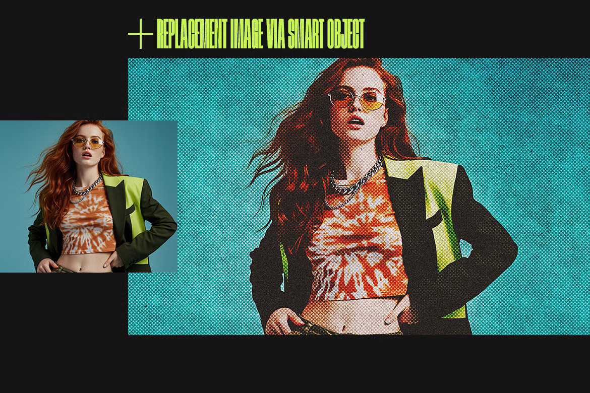 20 Retro Reimagined Photoshop Templates Pack - Photoboto