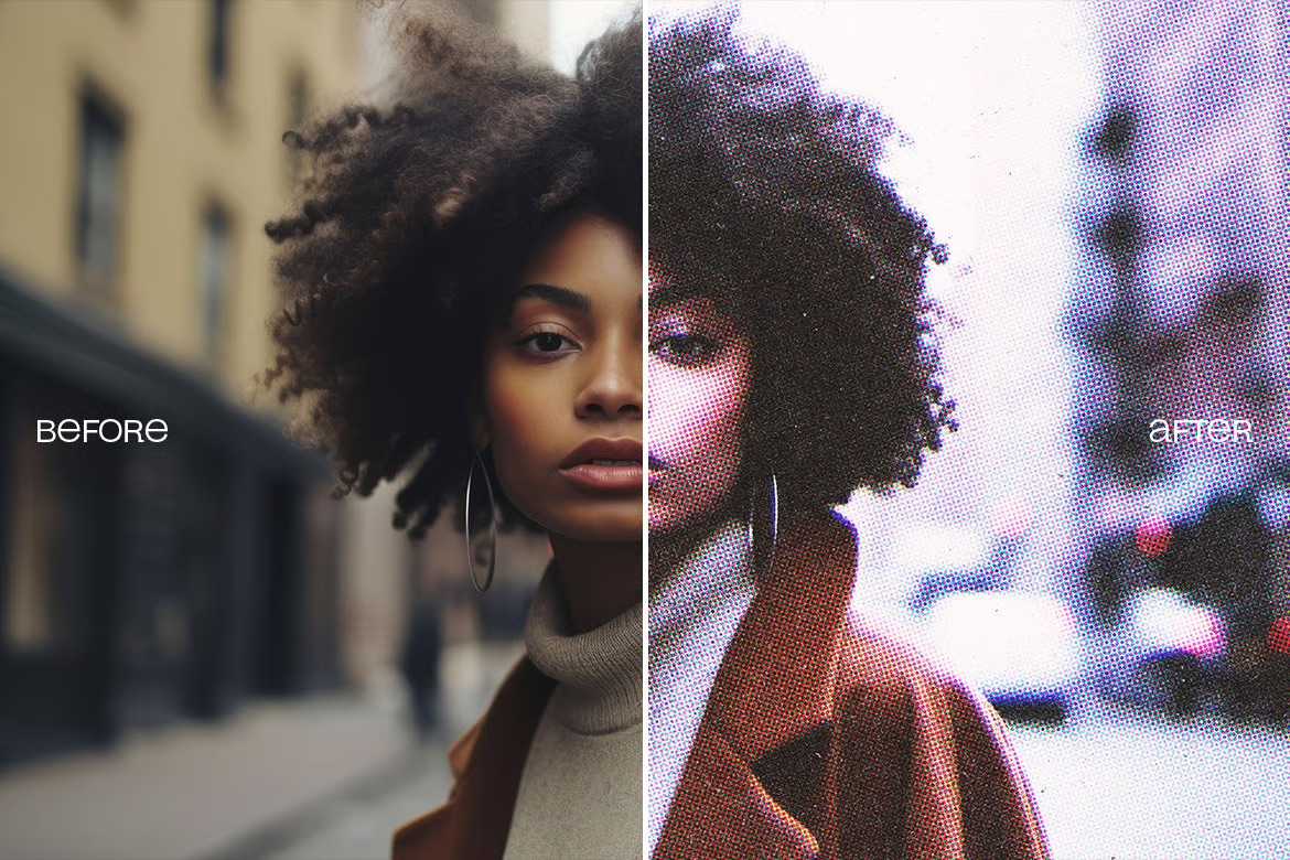 20 Retro Reimagined Photoshop Templates Pack - Photoboto