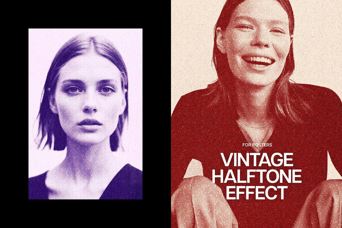25-In-1 Vintage Revival Photoshop Effects Bundle