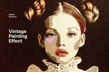 25 Vintage Charm Photoshop Effects Bundle