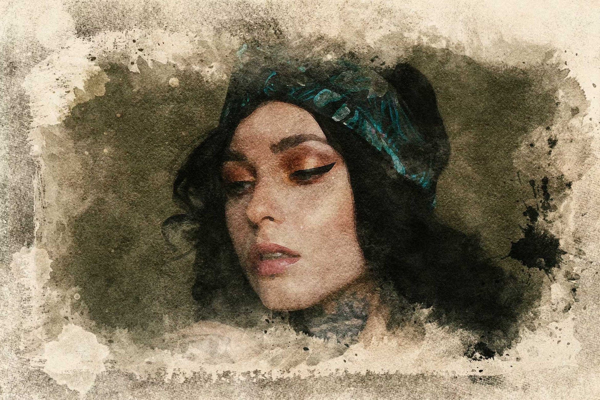 23 Realistic Vintage Photoshop Templates Bundle - Photoboto