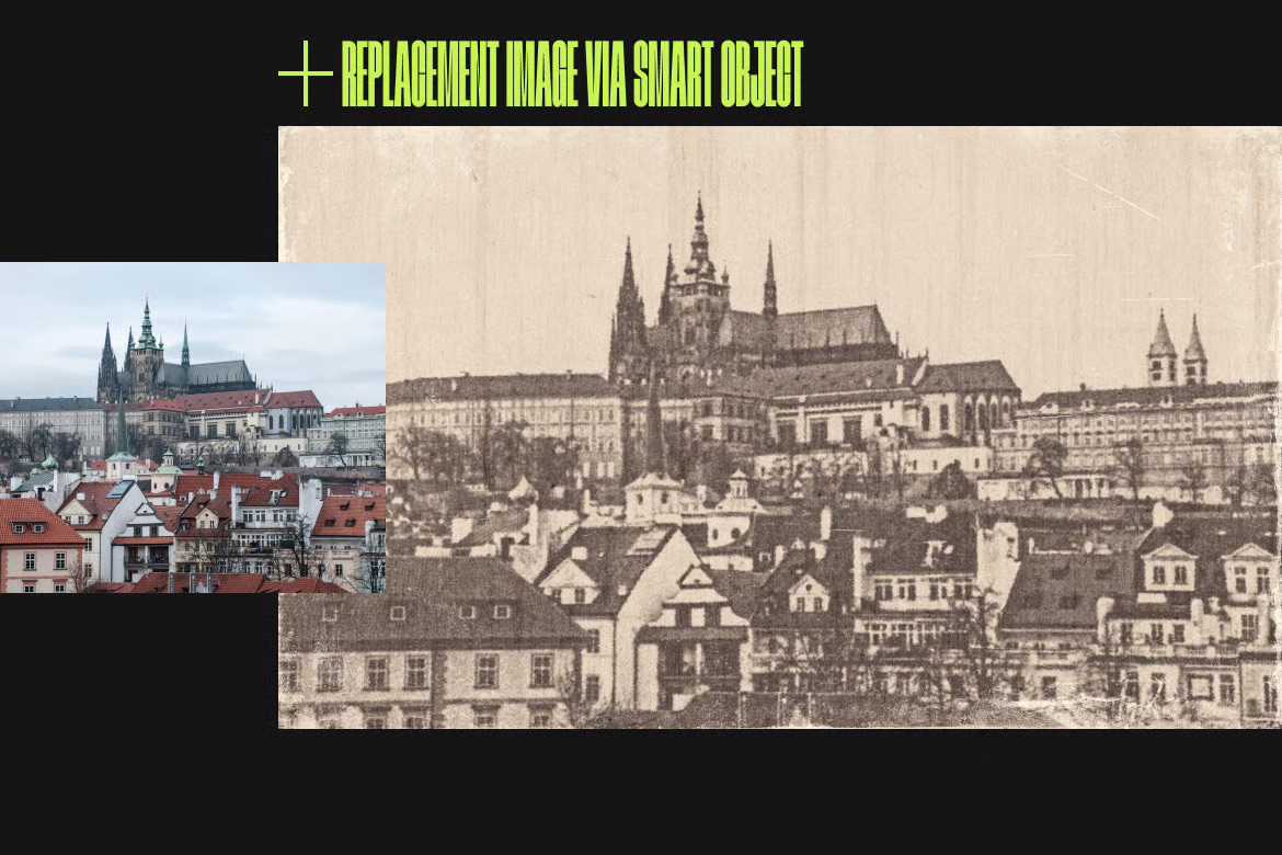 20 Retro Reimagined Photoshop Templates Pack - Photoboto