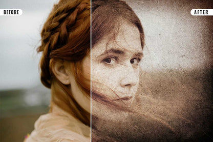 20 Cinematic Vintage Photoshop Effects Pack