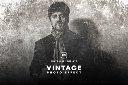 20 Cinematic Vintage Photoshop Effects Pack