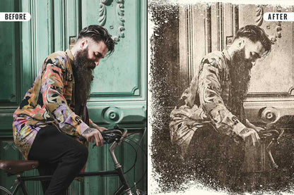 20 Cinematic Vintage Photoshop Effects Pack