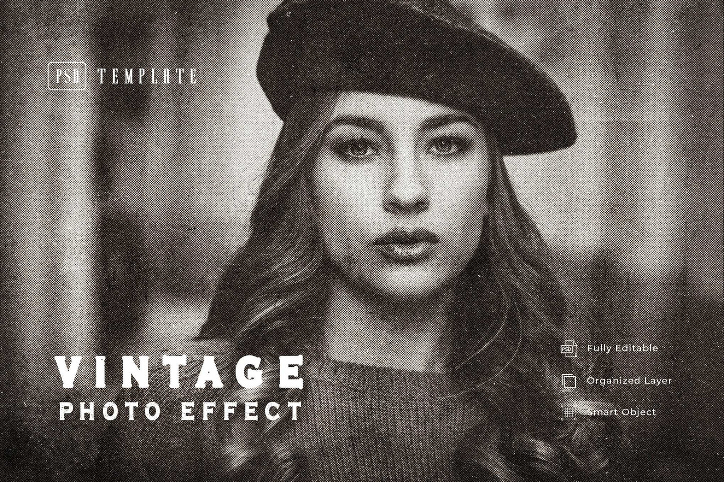20 Cinematic Vintage Photoshop Effects Pack