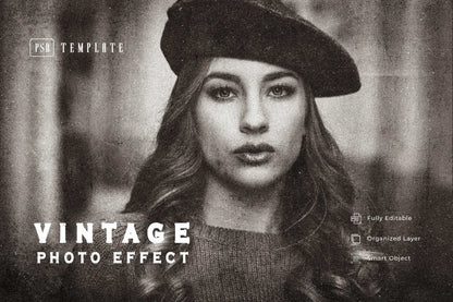 20 Cinematic Vintage Photoshop Effects Pack
