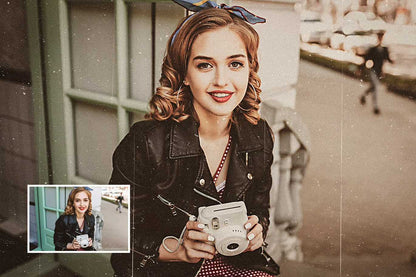 20 Cinematic Vintage Photoshop Effects Pack
