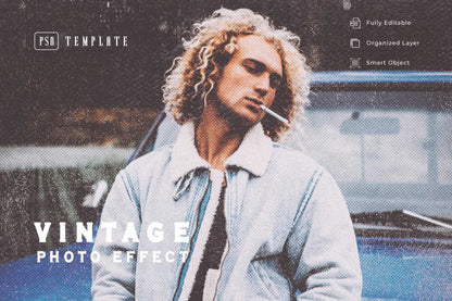 19 Aged Vintage Photoshop Effects Bundle