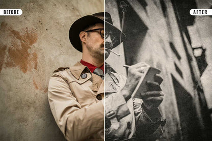 20 Cinematic Vintage Photoshop Effects Pack
