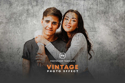 19 Aged Vintage Photoshop Effects Bundle