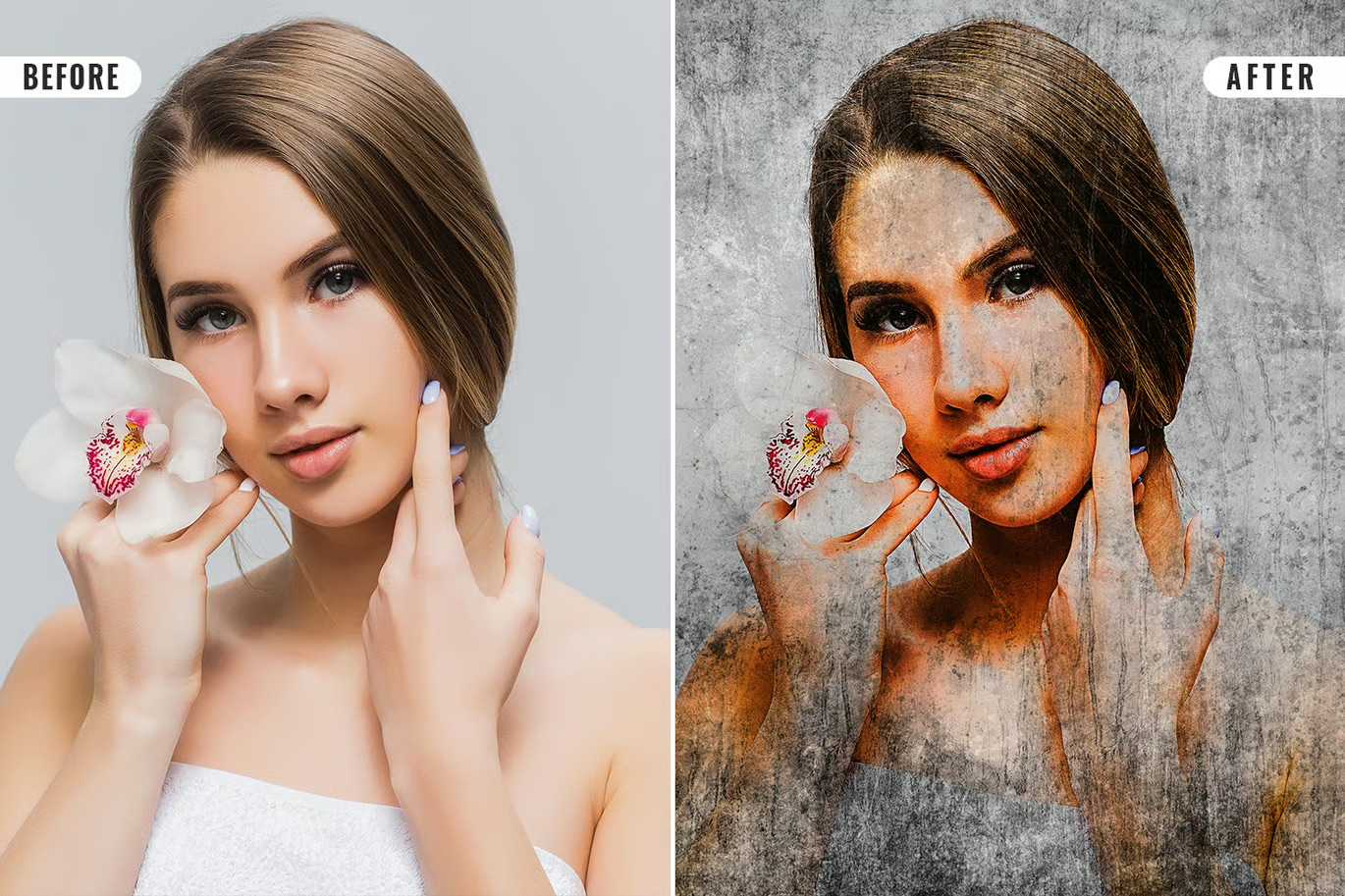 19 Aged Vintage Photoshop Effects Bundle