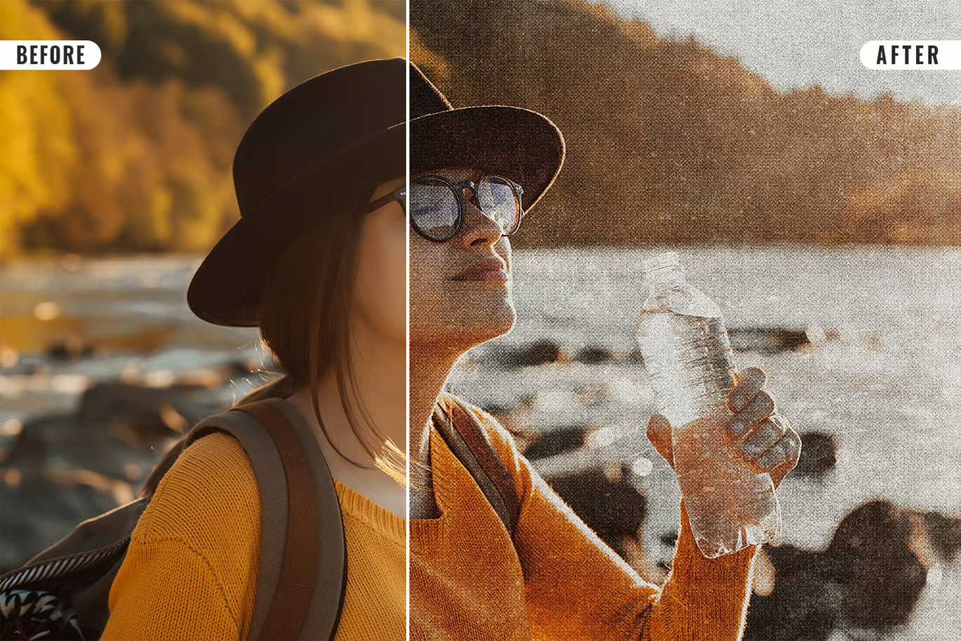 19 Aged Vintage Photoshop Effects Bundle