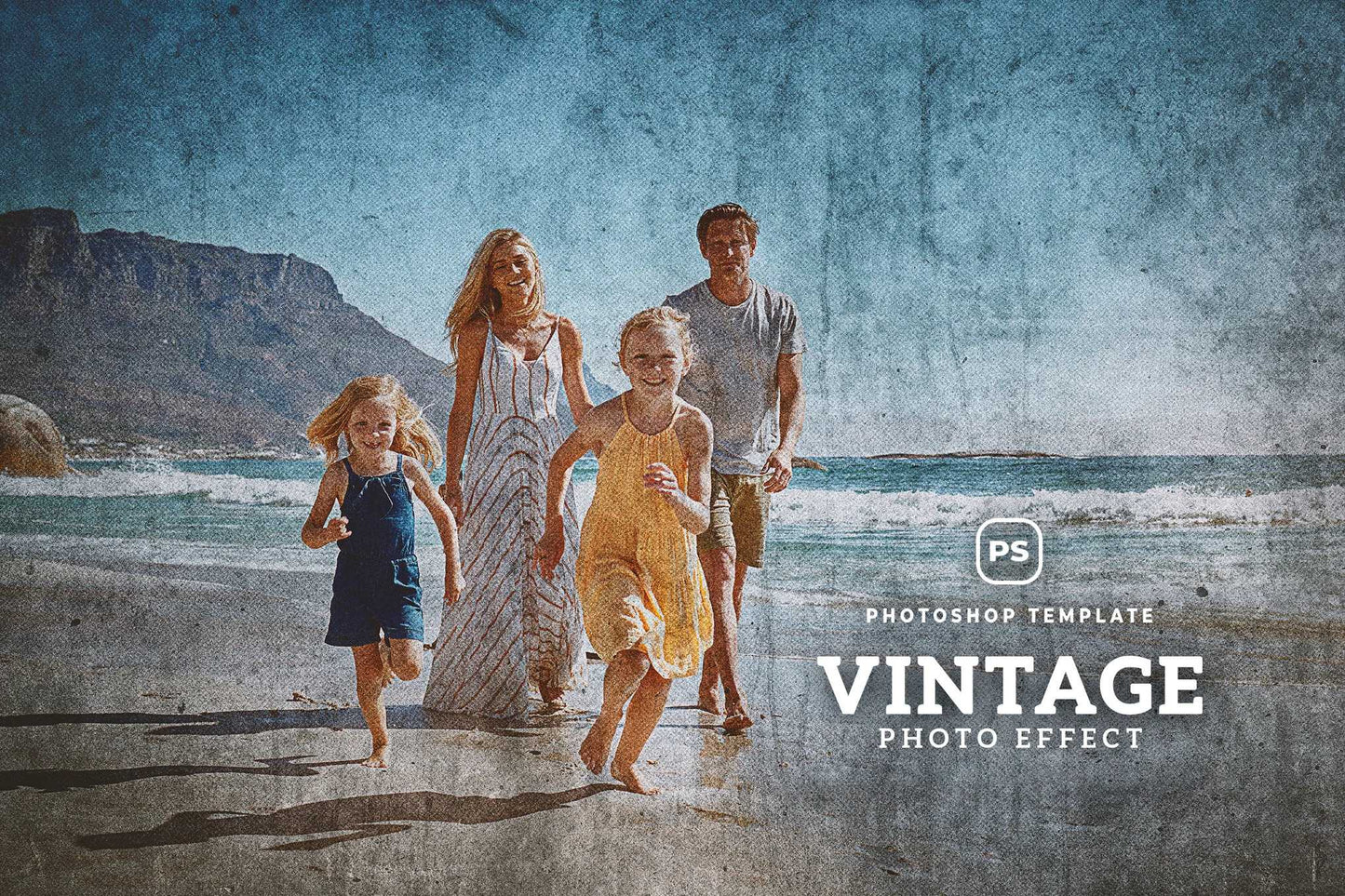 19 Aged Vintage Photoshop Effects Bundle