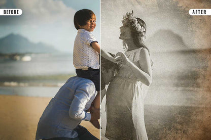 19 Aged Vintage Photoshop Effects Bundle